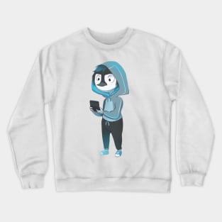 Penguin gamer Crewneck Sweatshirt